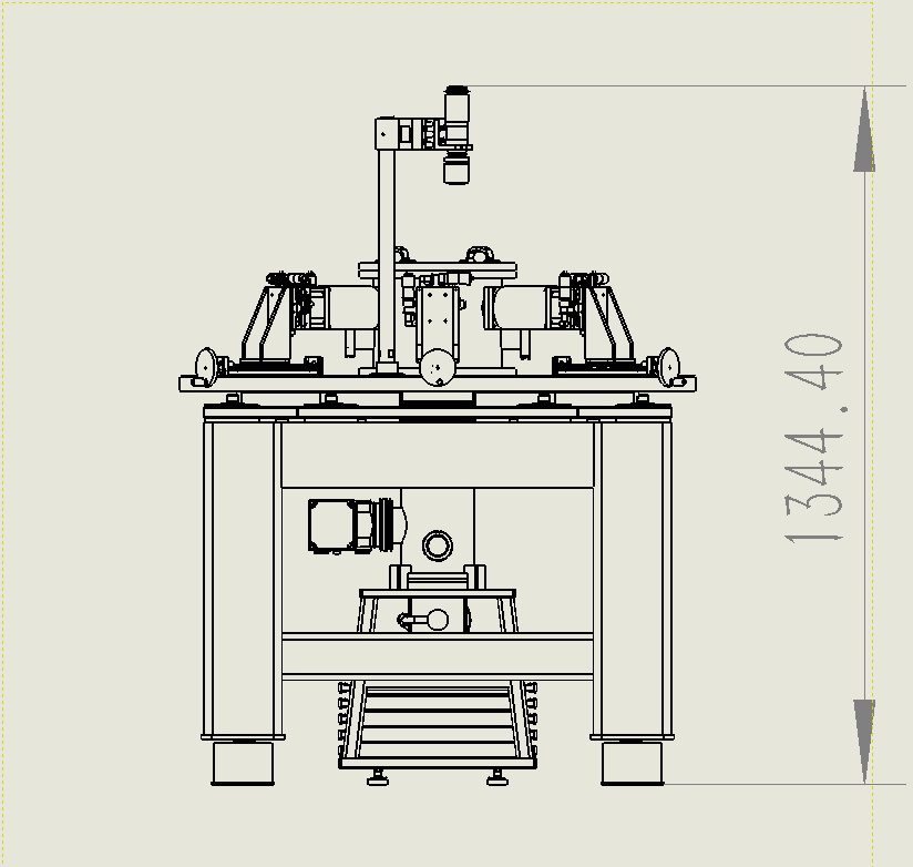 干式液氦溫區探針臺尺寸圖2